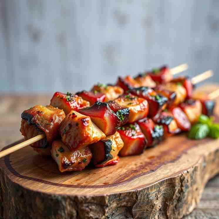 Bosnian Grilled Pork Skewers